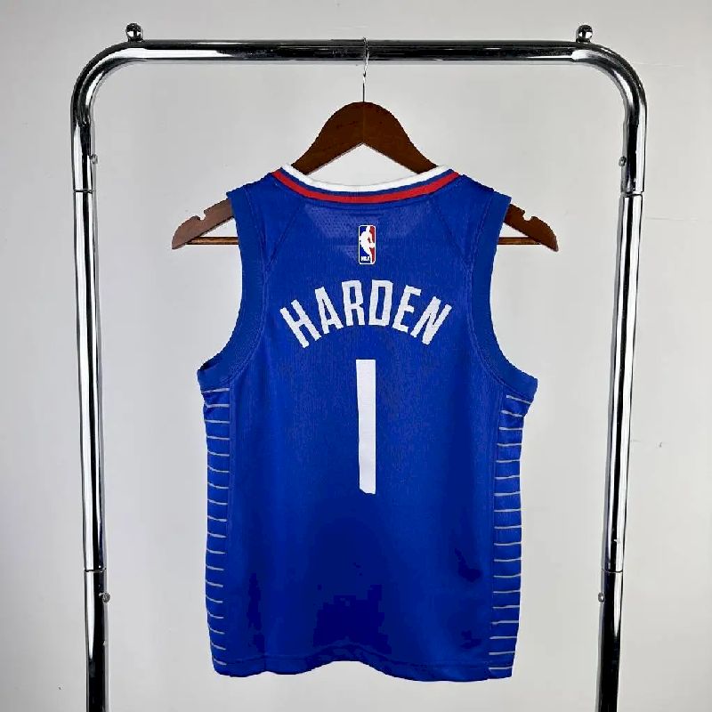 Camisa azul do time juvenil James Harden