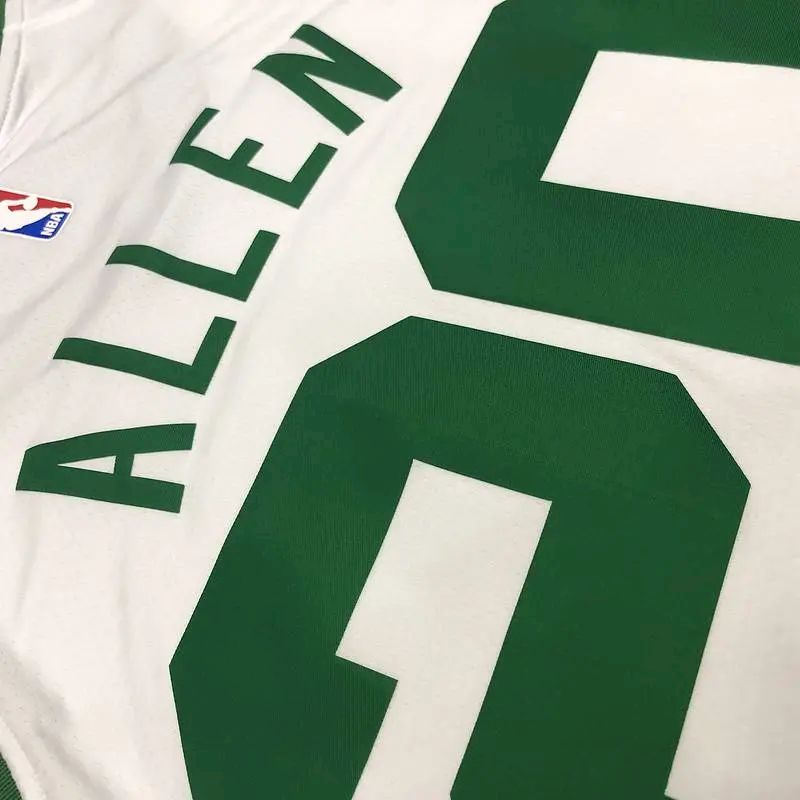 Camisa Ray Allen White Masculina Versão Jogador - Edição Associação