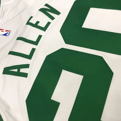 Camisa Ray Allen White Masculina Versão Jogador - Edição Associação