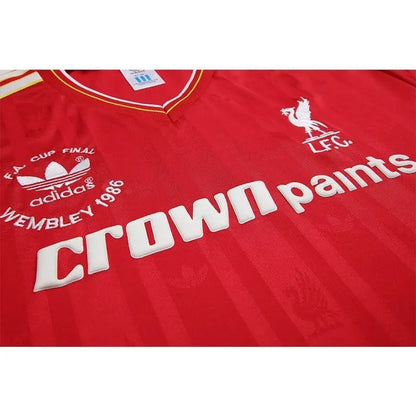 Camisa retrô do Liverpool 1985/86 Home FA Cup