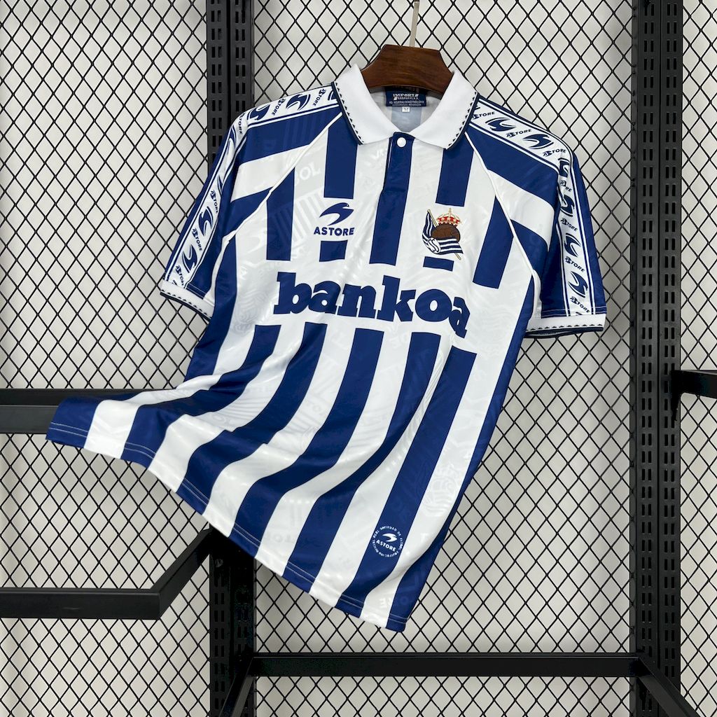 Camisa retrô Home Real Sociedad 1994/95