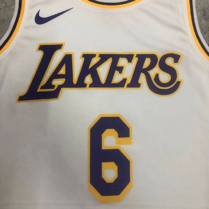 Men’s LeBron James White Team Jersey