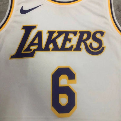 Men’s LeBron James White Team Jersey