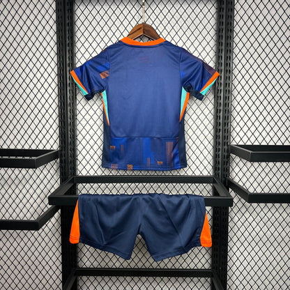 Kit reserva infantil Holanda 2024/25 Euro
