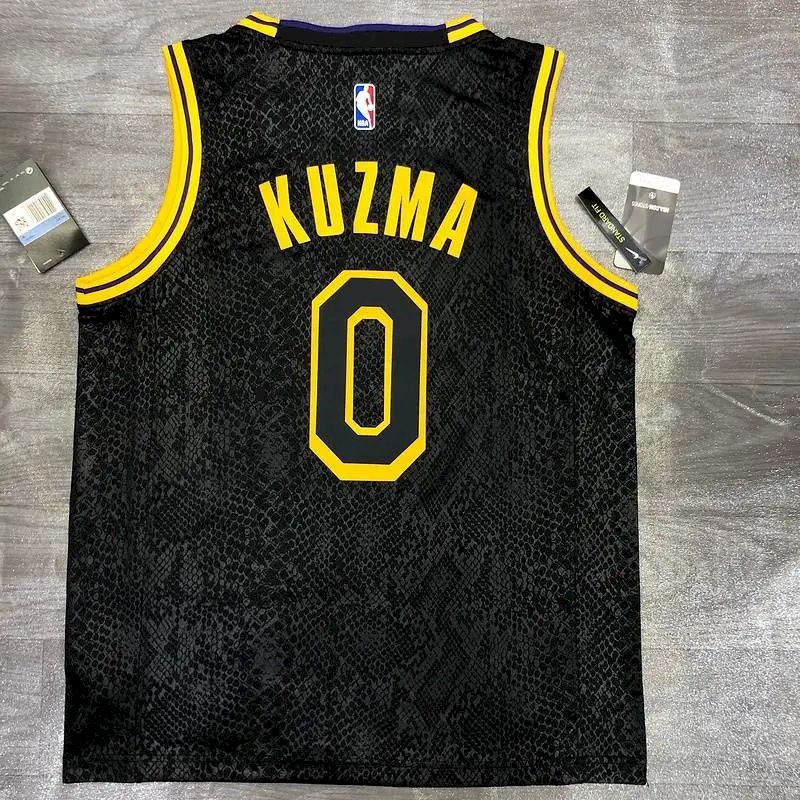 Camisa Kyle Kuzma Black Mamba versão jogador masculina