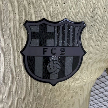 Barcelona 2025/26 Away Long Sleeves Jersey Player Version