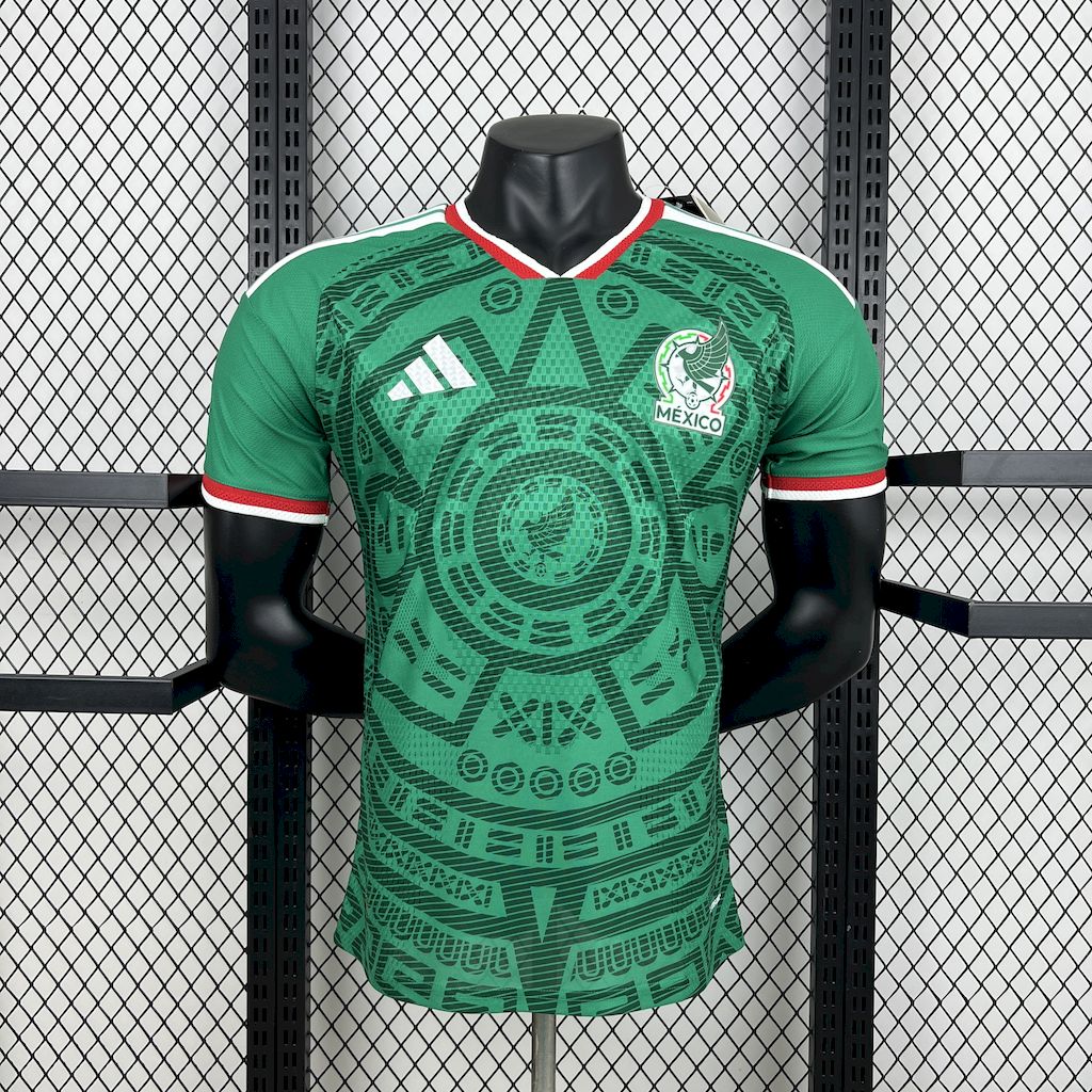 Men's Mexico 2026 World Cup Home Jersey Player Version