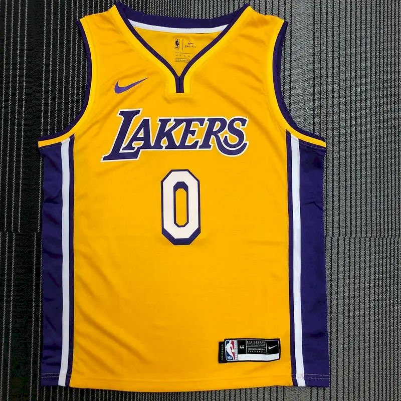 Russell Westbrook Men’s Yellow Swingman Team Jersey – Retro Classic Edition
