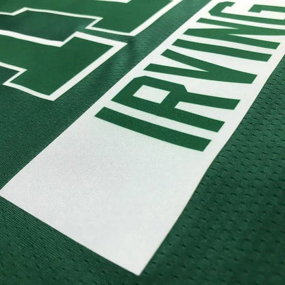 Camisa masculina Kyrie Irving Green Team – Edição City de 75º aniversário