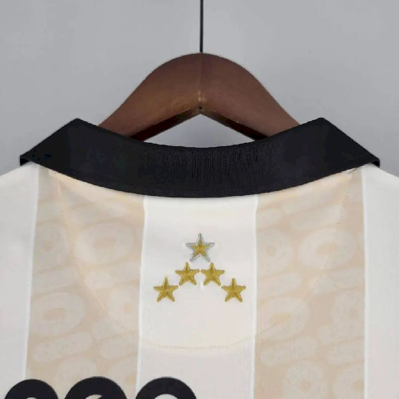 Camisa retrô do Corinthians aniversário de 2010