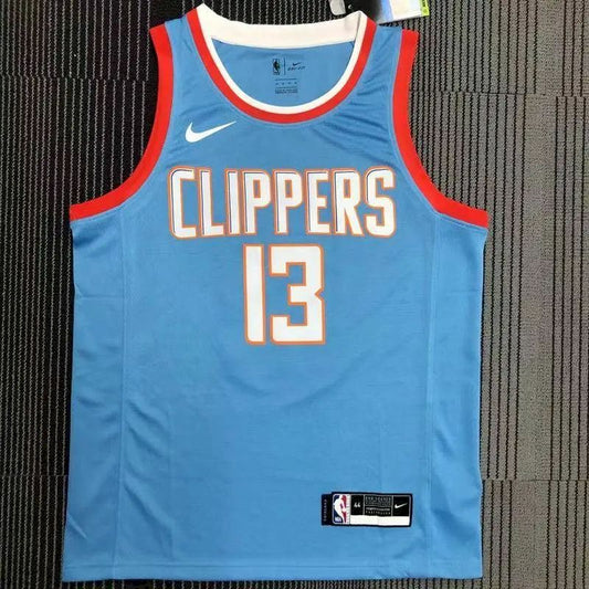 Camisa Paul George Swingman Masculina Azul – Edição City