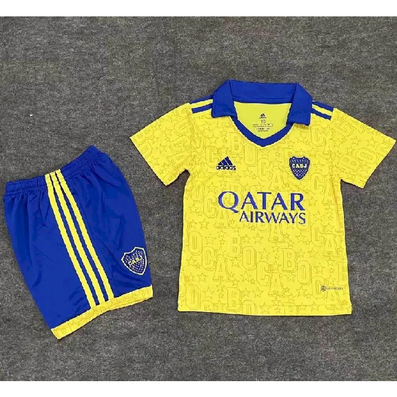 Terceiro uniforme infantil do Boca Juniors 2022/23