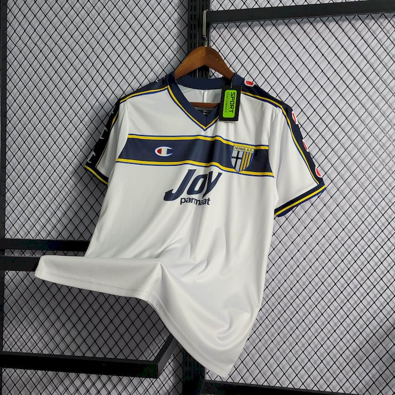 Camisa Home Retro Parma Calcio 2001/02