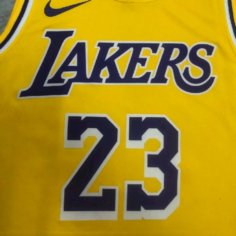 Men’s LeBron James Yellow Team Jersey