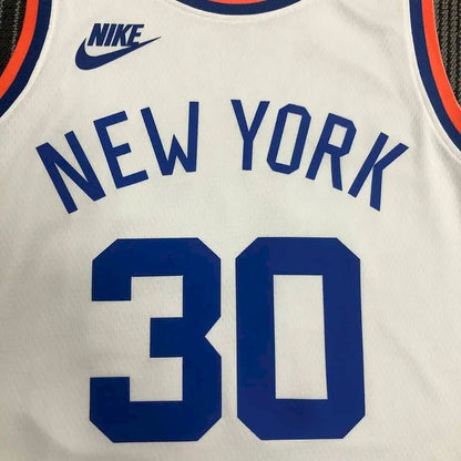 Camisa Julius Randle Masculina Branca 2021-22 75º Aniversário – Edição Clássica
