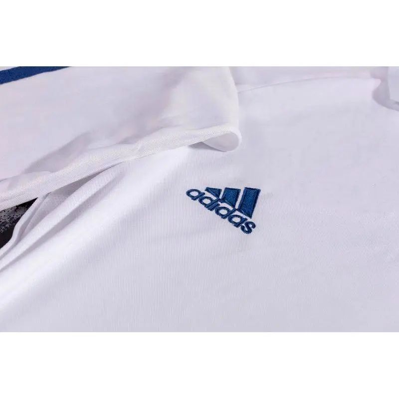 Camisa retrô de mangas compridas do Real Madrid 2001/02 Home