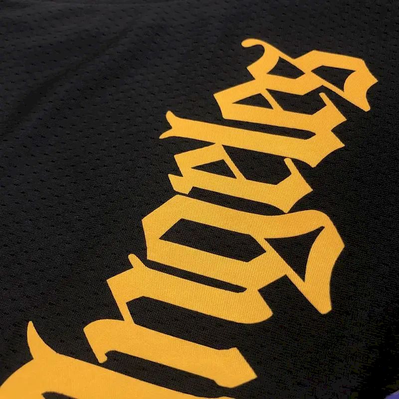 Camisa masculina Kobe Bryant 2020-21 preta versão Swingman – Noche Latina