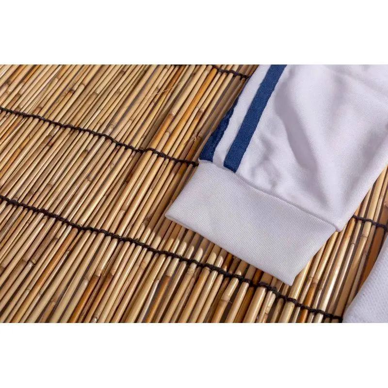 Camisa retrô de mangas compridas do Real Madrid 2001/02 Home