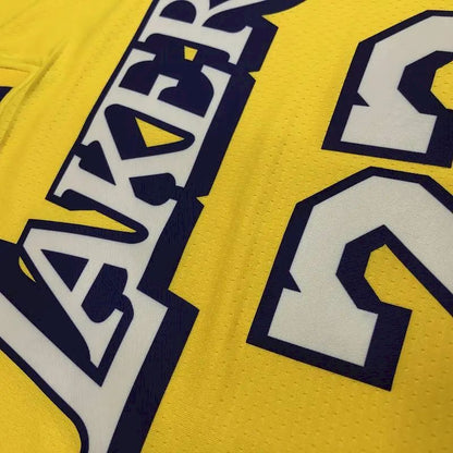 Camisa LeBron James Yellow City Edition Masculina Versão Jogador