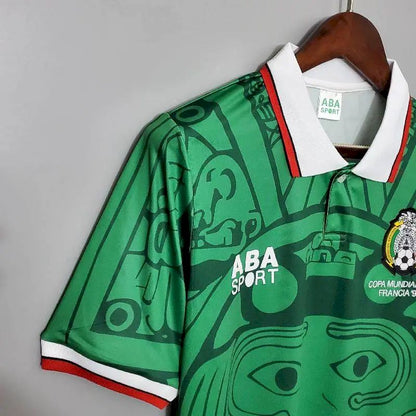 Camisa retrô da seleção do México de 1998