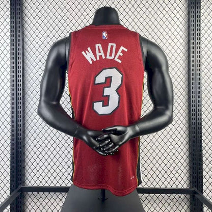 Men’s Dwyane Wade Red Team Jersey – Statement Edition