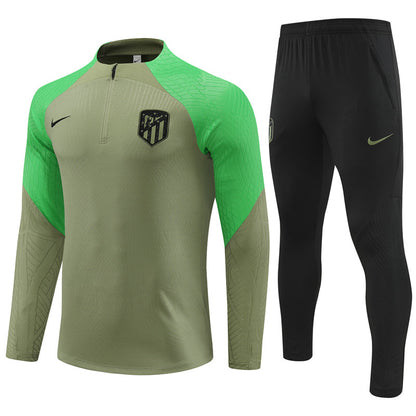 Suéter e calça adulto com zíper médio do Atlético de Madrid 2023/24 14001