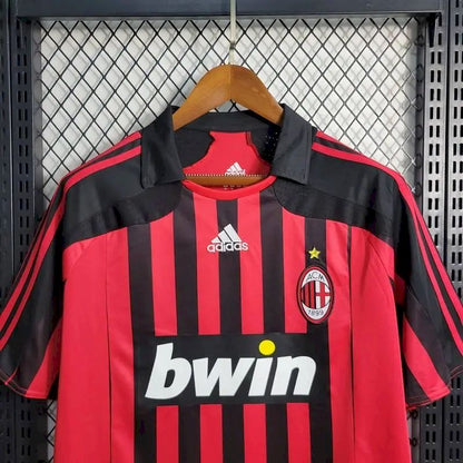 Camisa retrô do AC Milan 2007/08