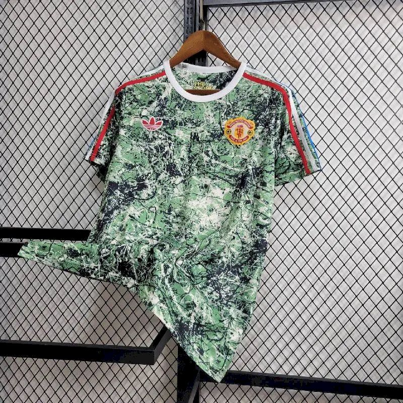 Camisa Stone Roses Originals Icon do Manchester United 2024/25