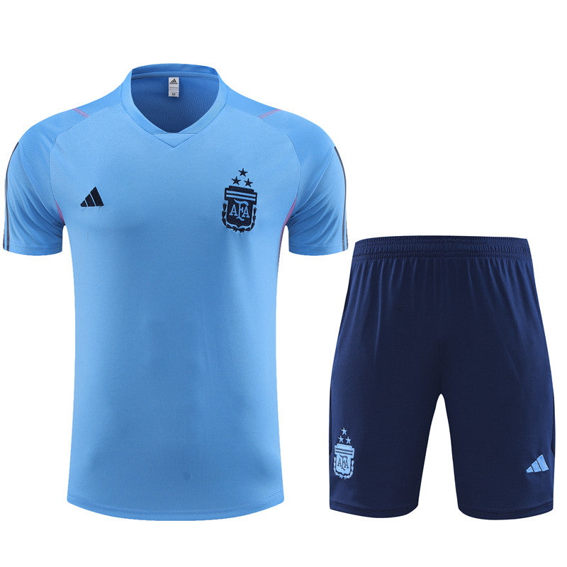 Camisa e short de treino adulto Argentina 2023/24 14001