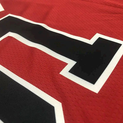 Camisa vermelha masculina Swingman Dennis Rodman – Edição Ícone