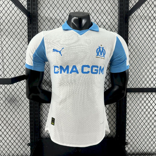 Olympique de Marseille 2025/26 Home Jersey Player Version