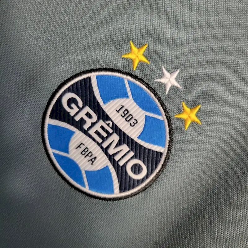 Camisa Pré-Jogo do Grêmio 2023/24 Cinza