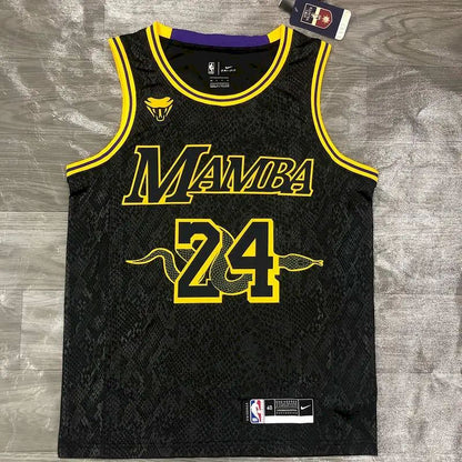 Camisa masculina Kobe Bryant Black Mamba Swingman Player Version