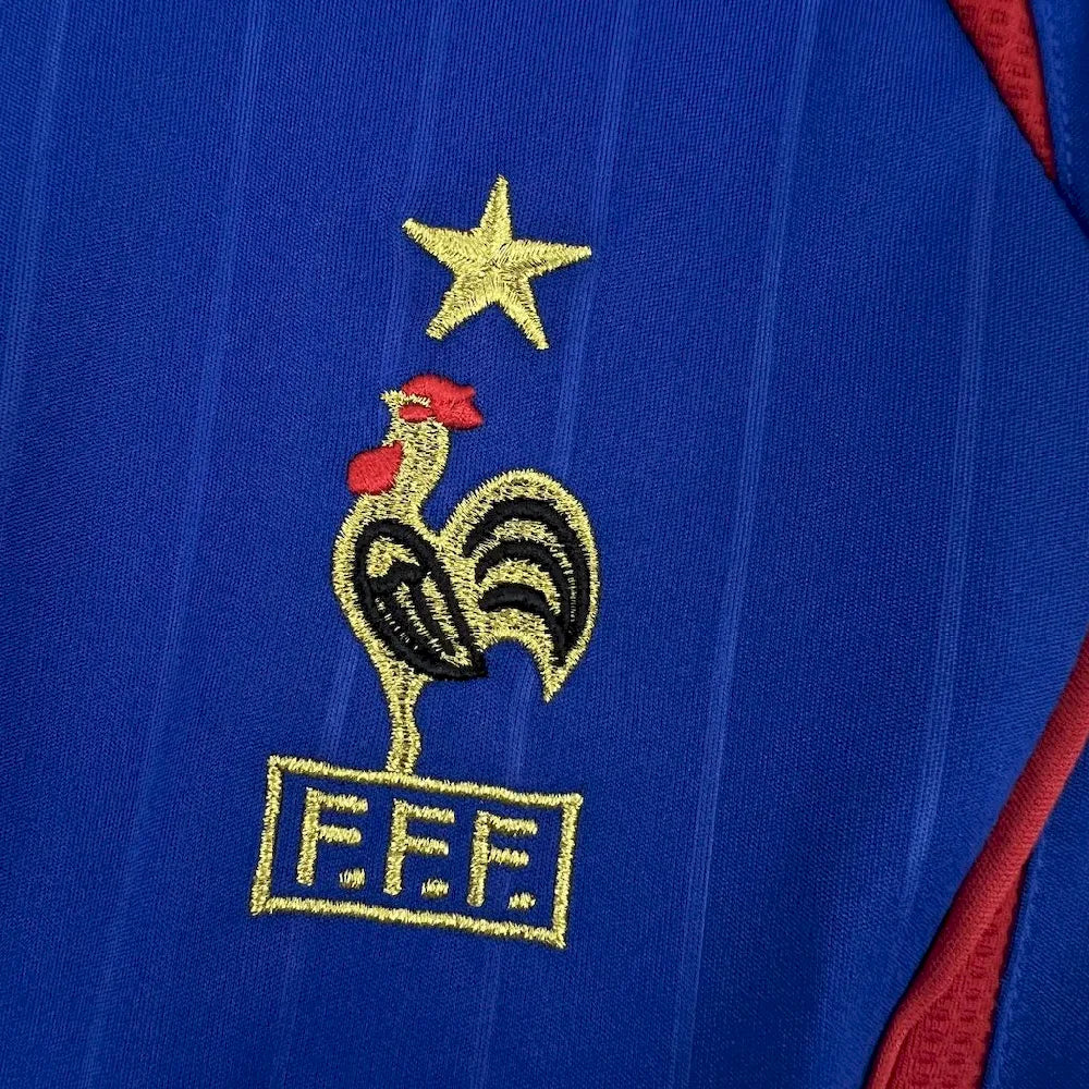 Camisa retrô da França 2006