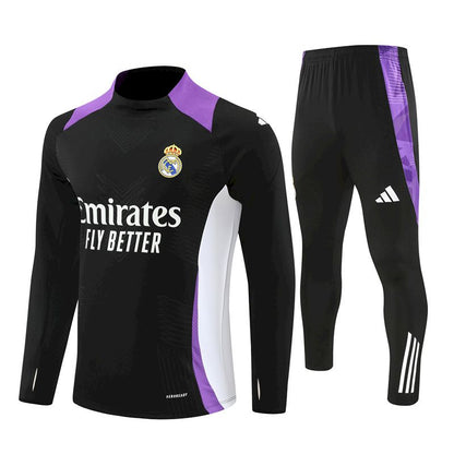 Suéter e calça adulto com zíper médio Real Madrid 2024/25 14001