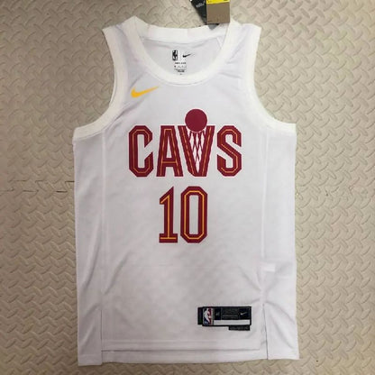 Camisa branca masculina do time titular Darius Garland