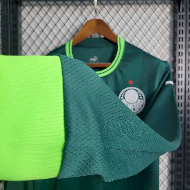 Men's Palmeiras 2023/24 Home Long Sleeve Jersey