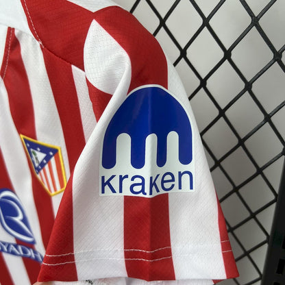 Atlético Madrid 2025/26 Home Kids Kit