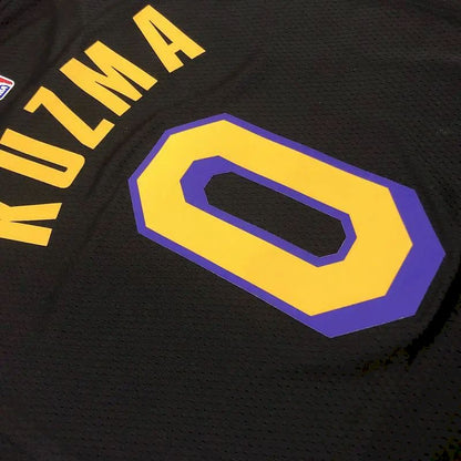 Camisa Masculina Kyle Kuzma 2020-21 Preta Swingman Versão Jogador – Noche Latina