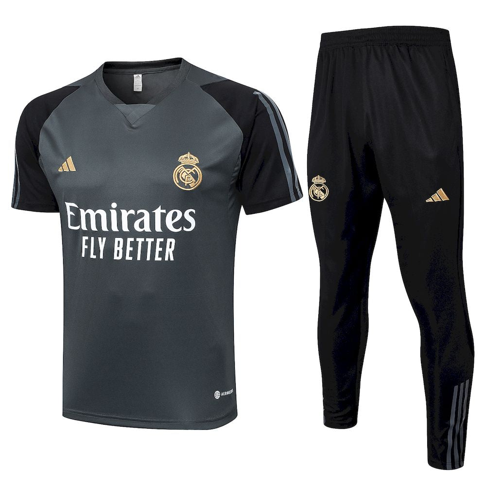 Camisa e calça de treino adulto do Real Madrid 2023/24 815