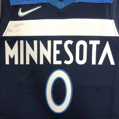 Camisa azul masculina D'Angelo Russell Team – Edição de 75º aniversário