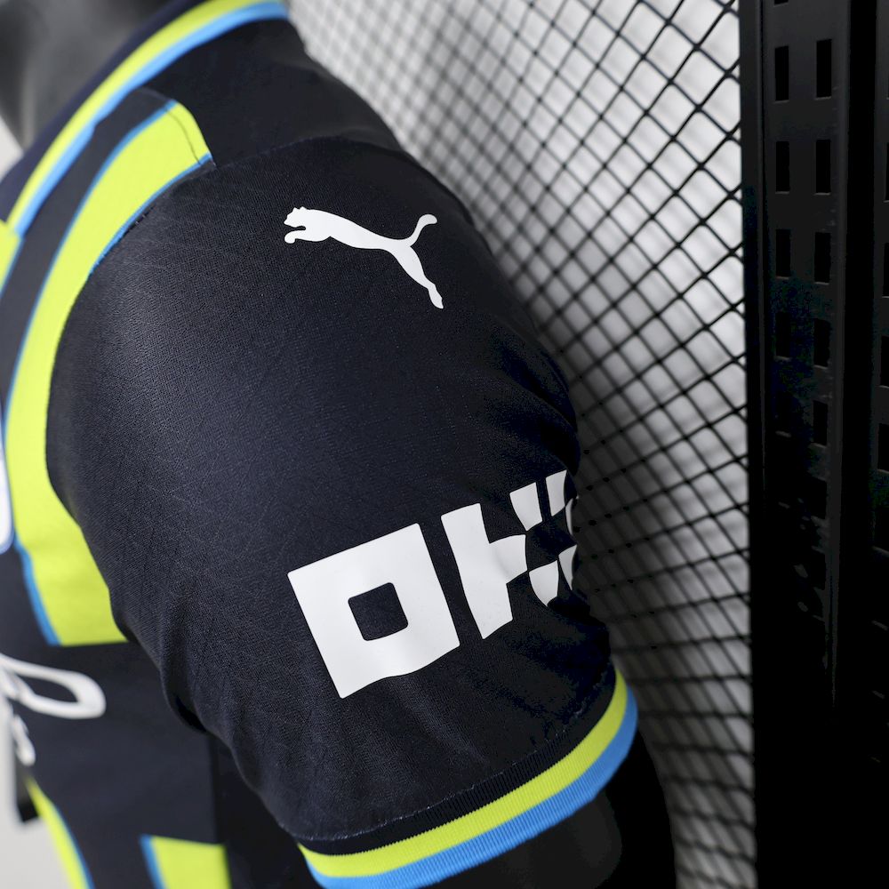 Men's Manchester City 2024/25 Away Jersey Player Version