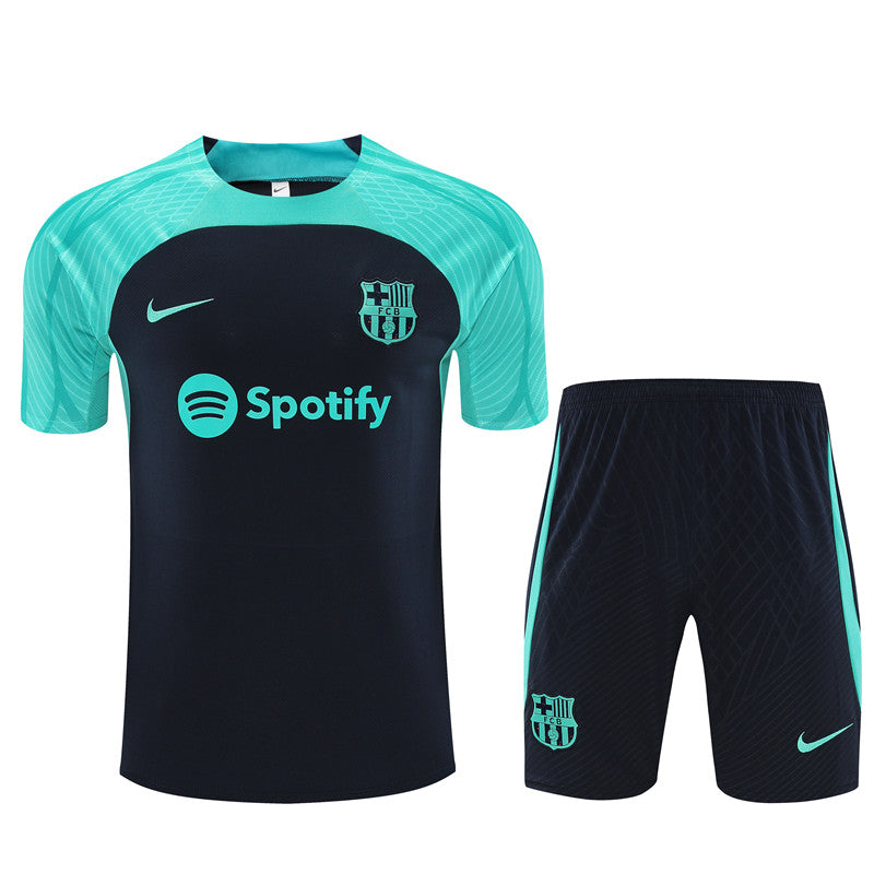 Camisa e short de treino adulto do Barcelona 2023/24 14001