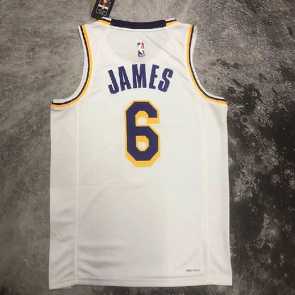 Men’s LeBron James White Team Jersey