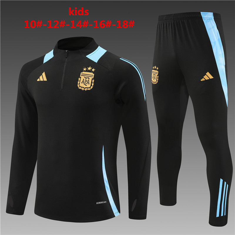 Suéter e calça infantil Argentina 2023/24 com zíper 14001