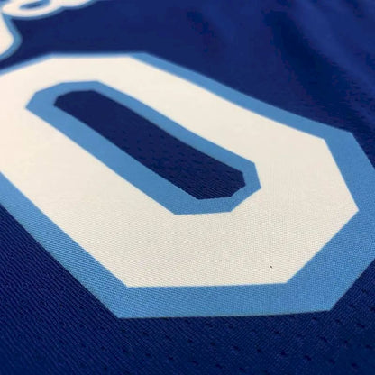 Camisa Kyle Kuzma Azul Masculina Versão Jogador – Edição Clássica Retro