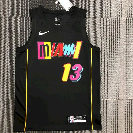 Men’s Bam Adebayo Black 2021-22 Swingman Team Jersey – City Edition