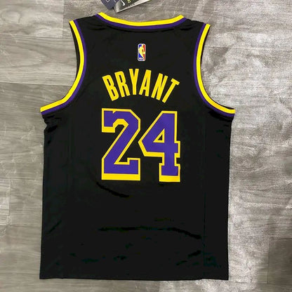 Camisa masculina Kobe Bryant 2020-21 preta versão Swingman Player - Edição Earned