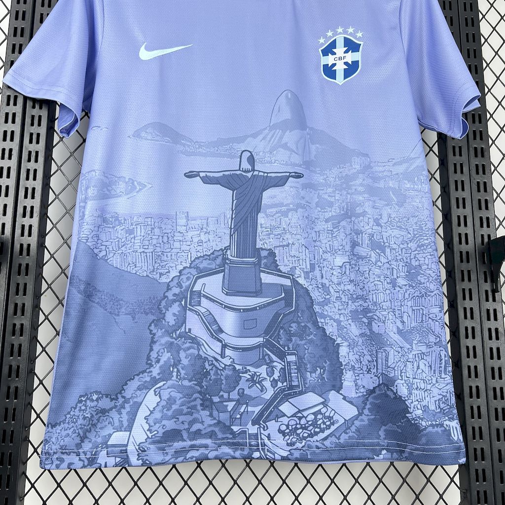 Brazil 2025/26 Light Purple Jersey
