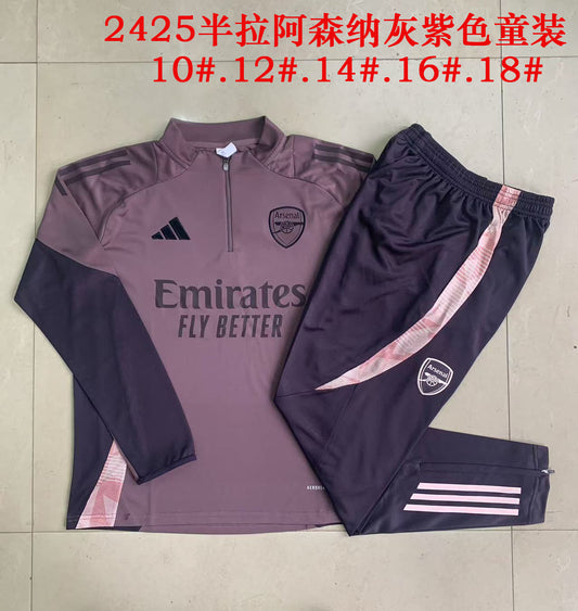 Arsenal 2024/25 Half-Zip Kids Sweater+Pant 815